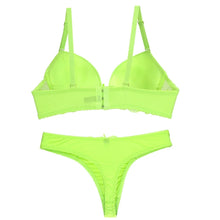 Cargar imagen en el visor de la galería, Lace Dream Push-Up Bra & Thong Set
