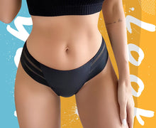 Cargar imagen en el visor de la galería, Sheer Stripe Comfort Panties