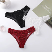 Load image into Gallery viewer, Elegant Floral Lace Panties