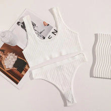 Cargar imagen en el visor de la galería, Ribbed Seamless Lounge Set