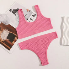 Cargar imagen en el visor de la galería, Ribbed Seamless Lounge Set