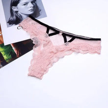 Cargar imagen en el visor de la galería, Desire Lace Strappy Thong
