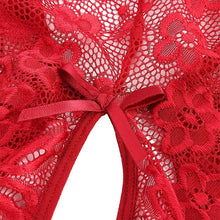 Cargar imagen en el visor de la galería, Floral Lace Deep-V Bodysuit
