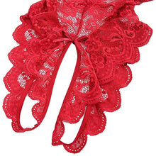 Cargar imagen en el visor de la galería, Floral Lace Deep-V Bodysuit
