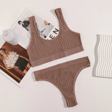 Load image into Gallery viewer, Ribbed Seamless Lounge Set
