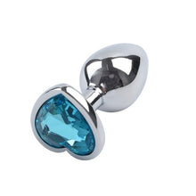 Charger l&#39;image dans la galerie, Heart Shaped Stainless Steel Anal Plug
